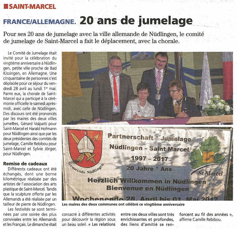 France/Allemagne, 20 ans de jumelage